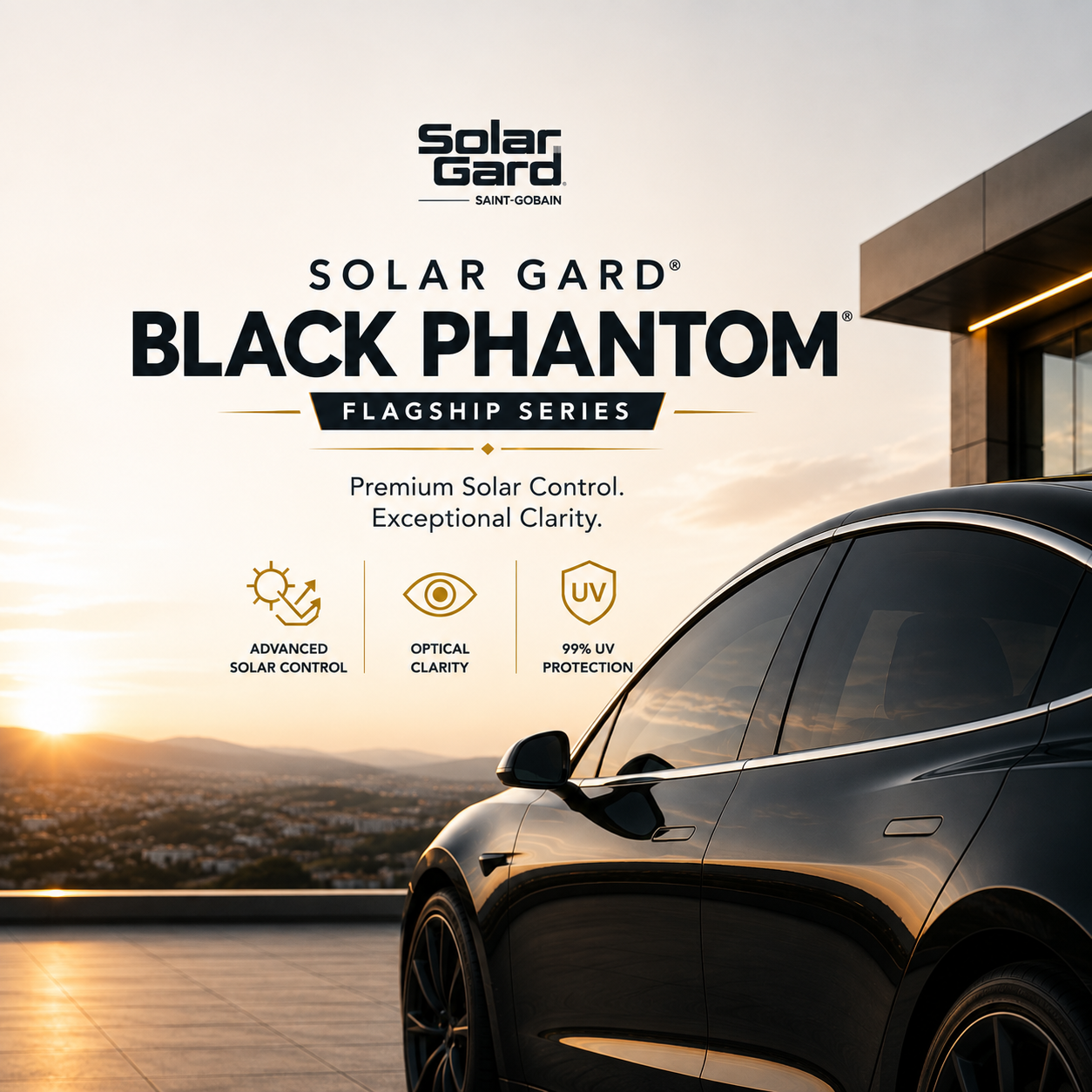 Solar Gard BLACK PHANTOM Series